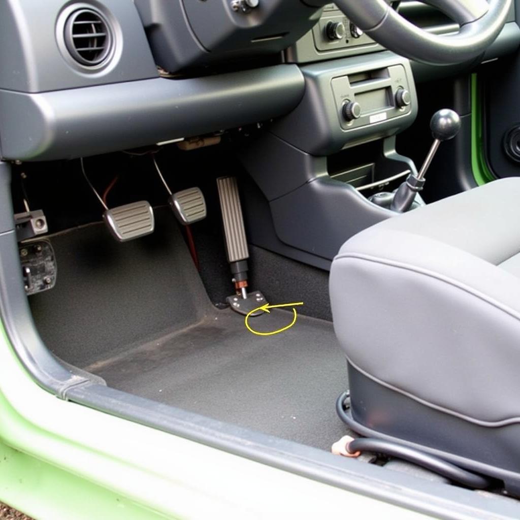 Diagnostic Port Location in 2004 Smart Car