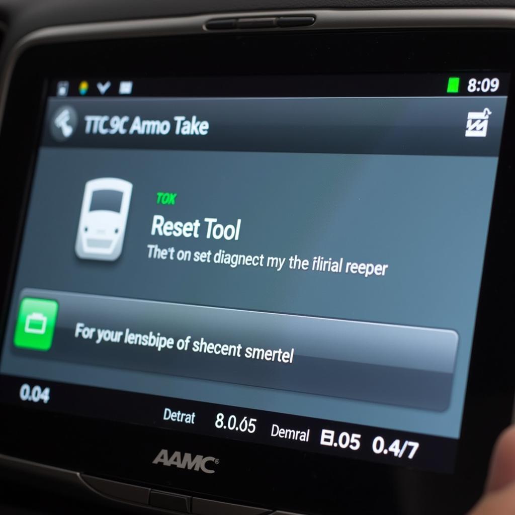 AAMC Cars Diagnostic Tool Reset