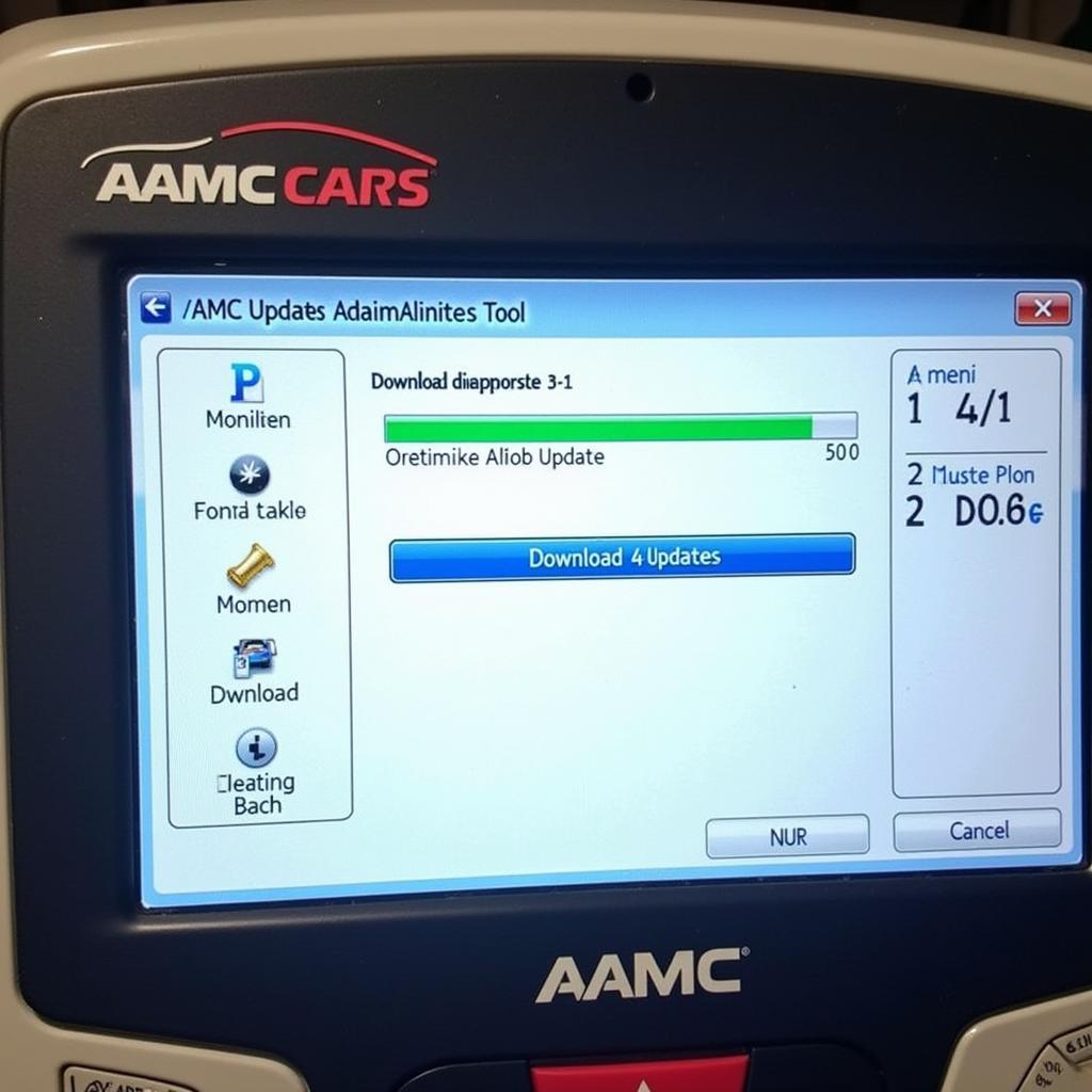 AAMC Cars Diagnostic Tool Software Update