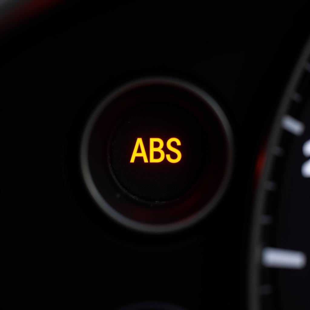 ABS Warning Light on Dashboard