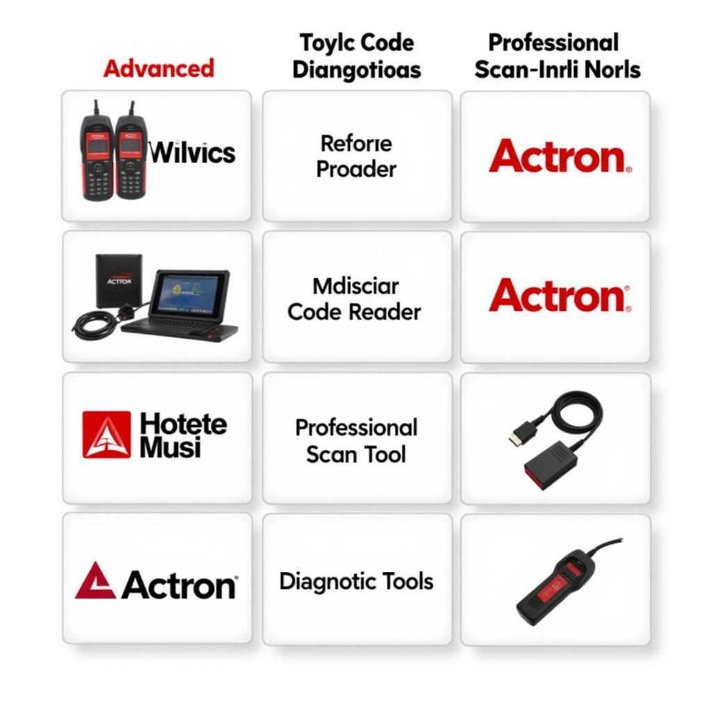 Actron Diagnostic Tools Range