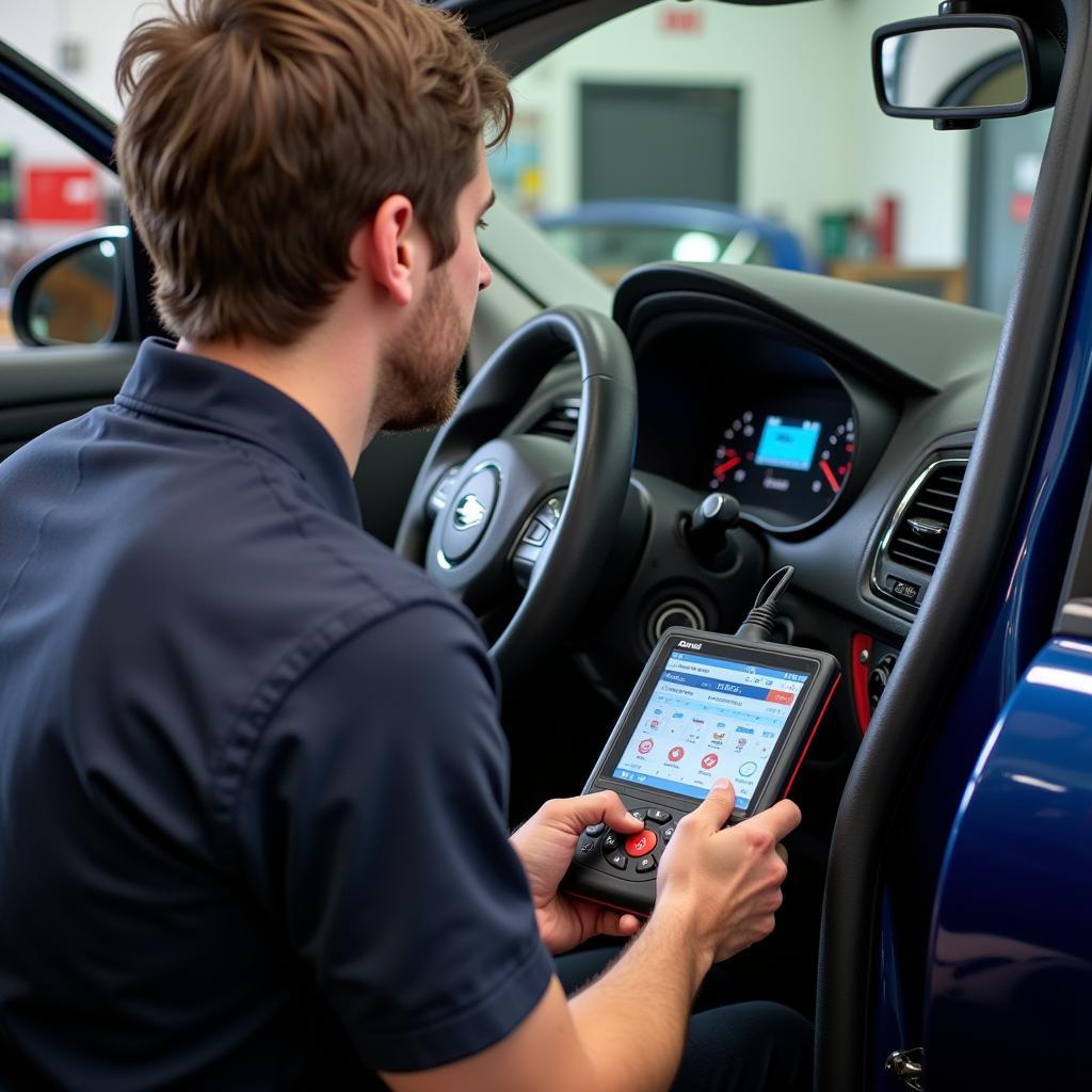 Car diagnostics test in Twickenham