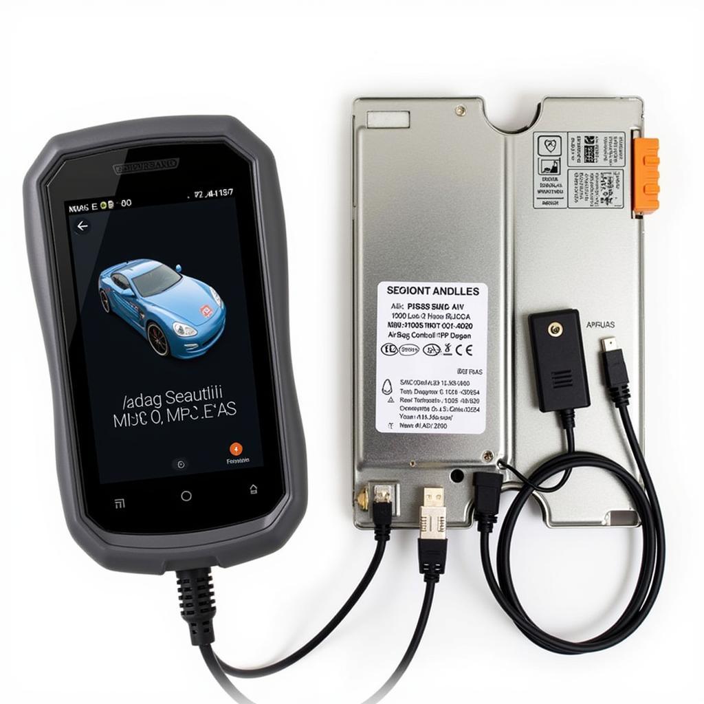 Airbag Control Module and Diagnostic Scanner