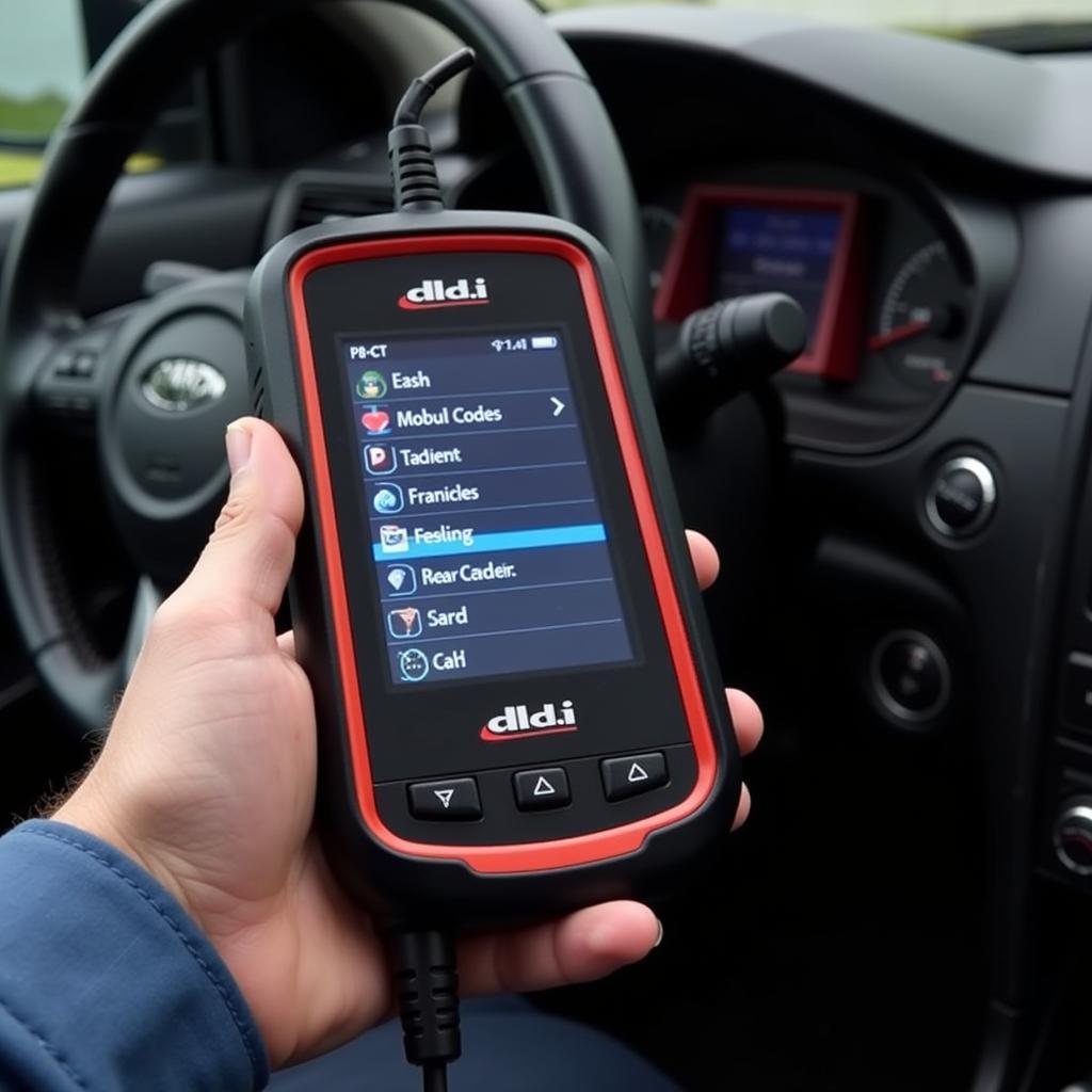 Using an Aldi car diagnostic tool