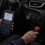 Alfa Romeo ABS Diagnostic Tools in Use