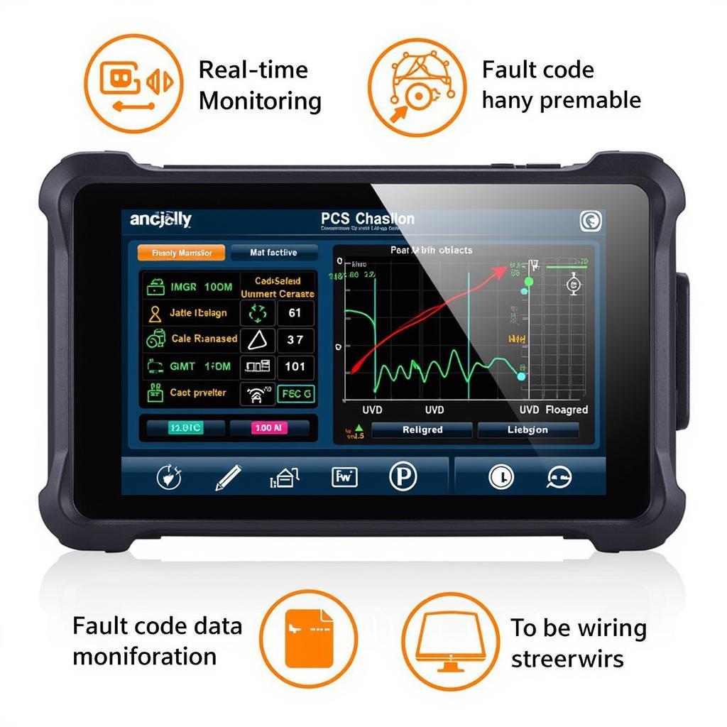 Modern Diagnostic Tool Interface