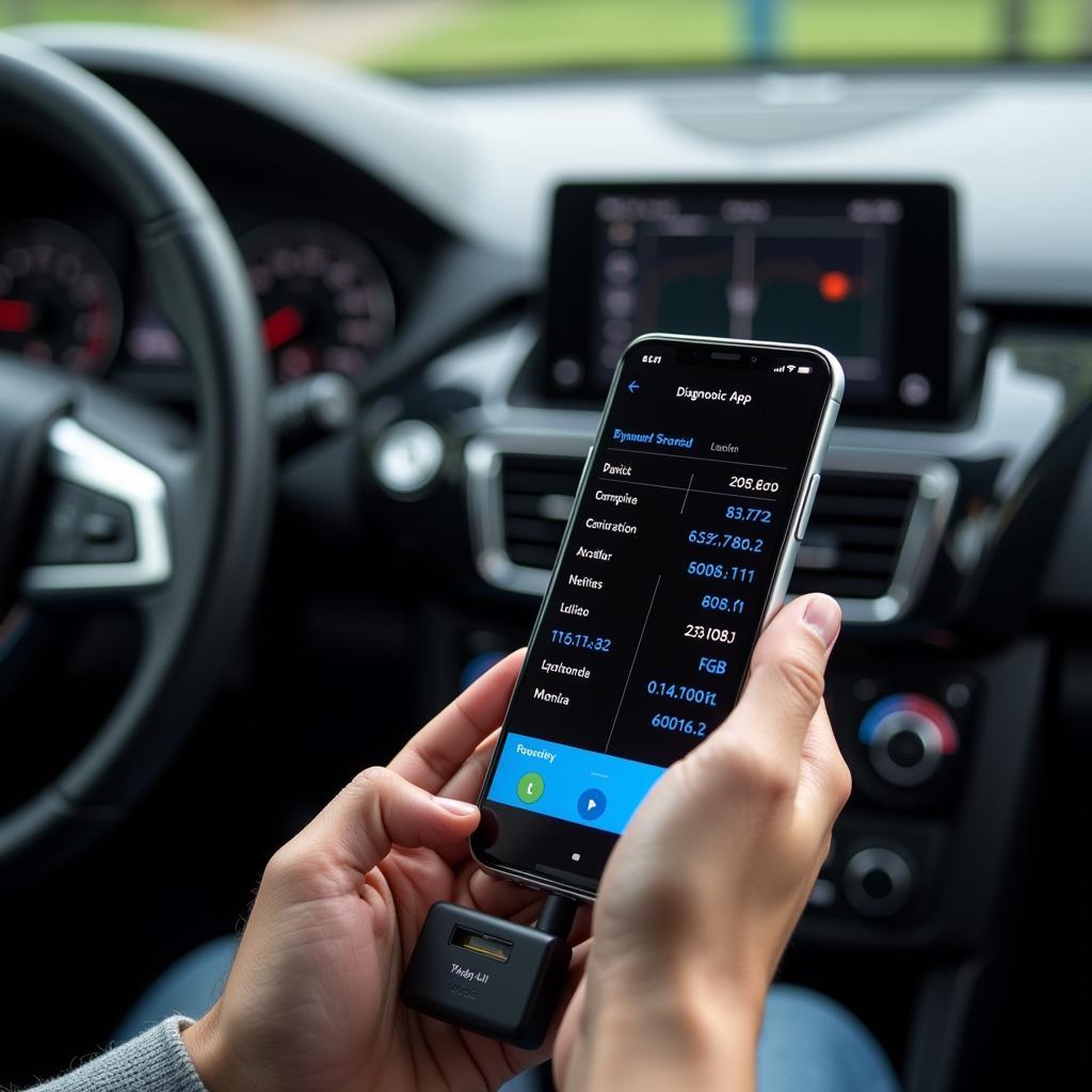 Android Car Diagnostic App in Action