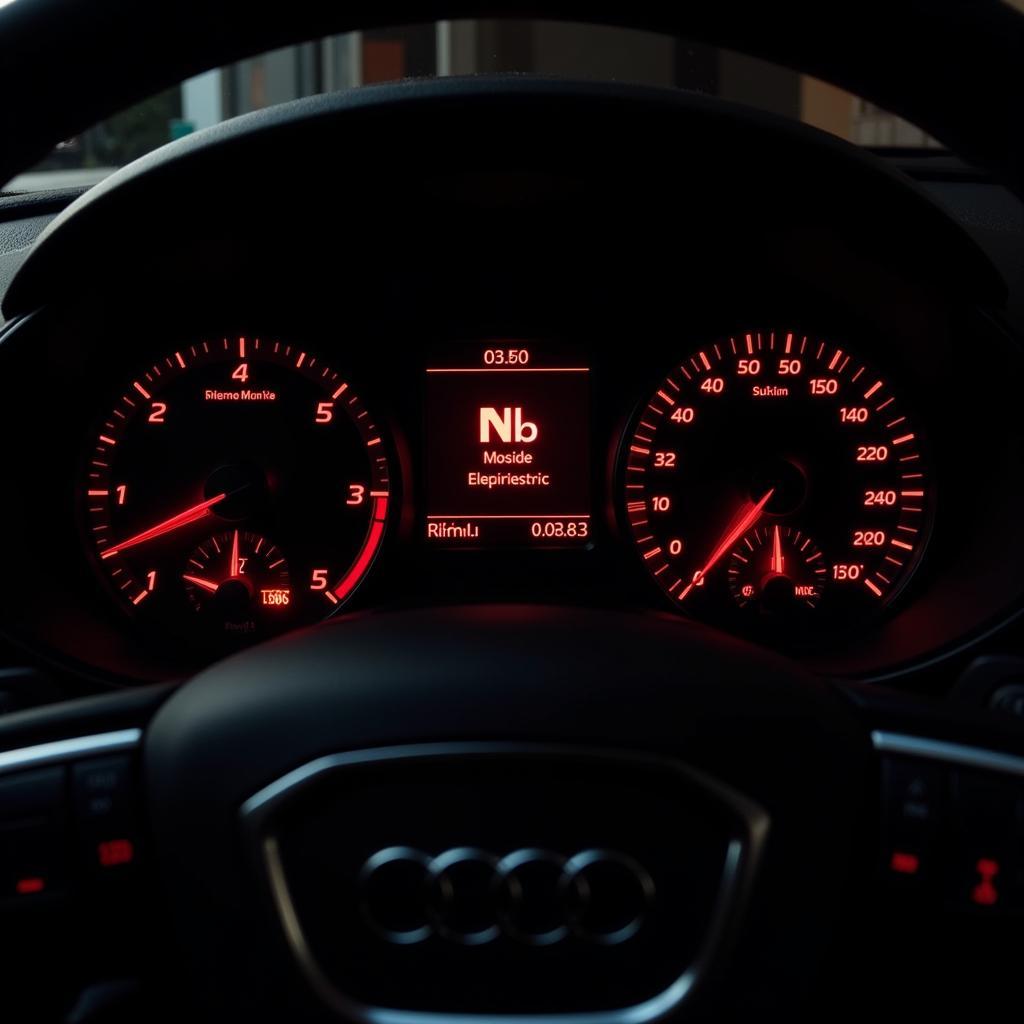 Audi Car Diagnostics Dashboard