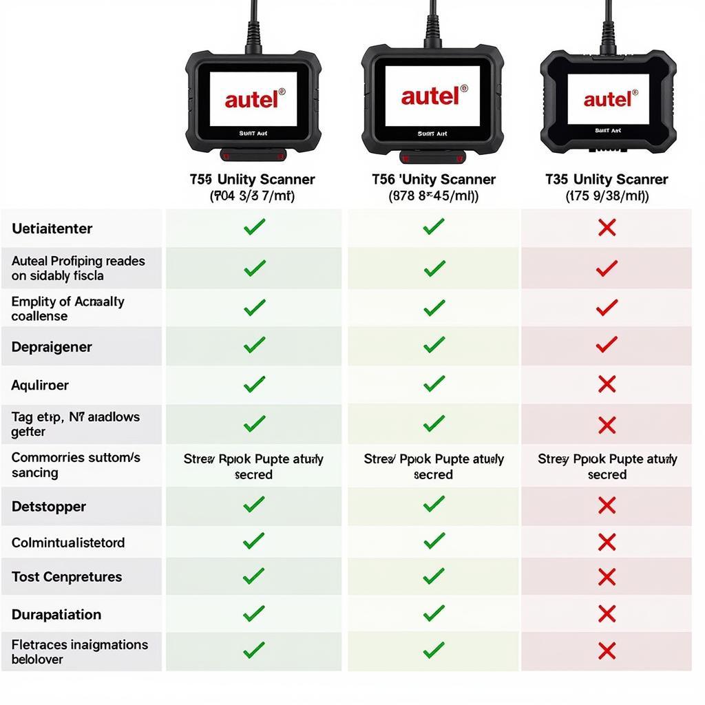 Autel Scanner Models