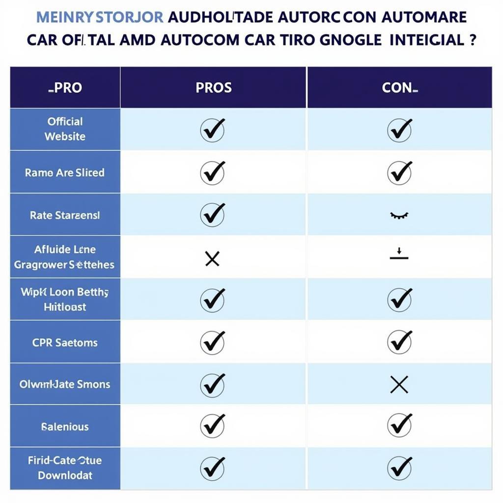 Autocom Software Download Options