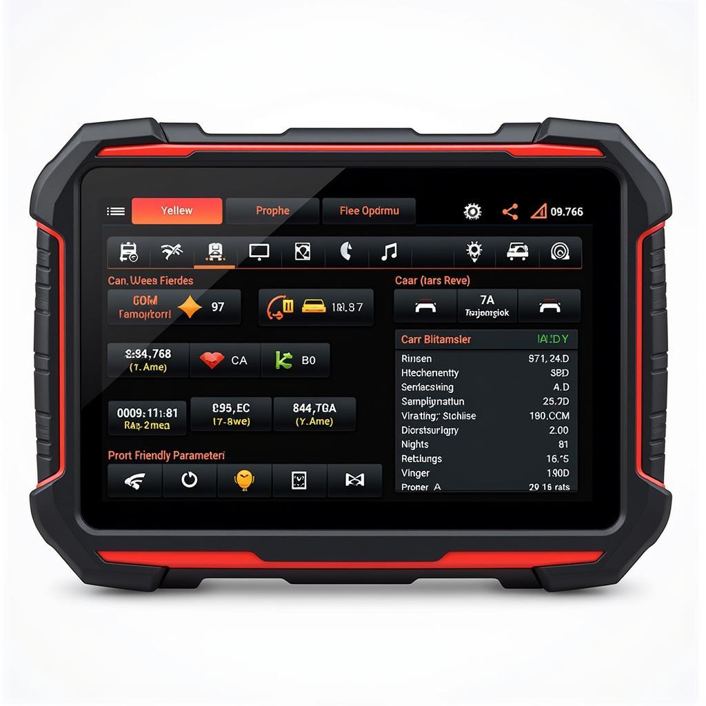 Car Diagnostic Software Interface