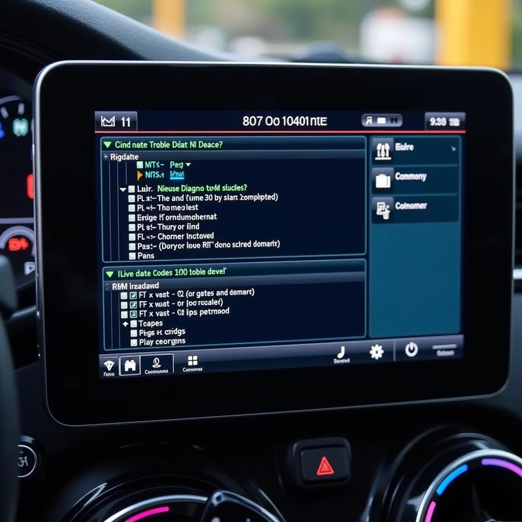 User-Friendly Car Diagnostic Software Interface