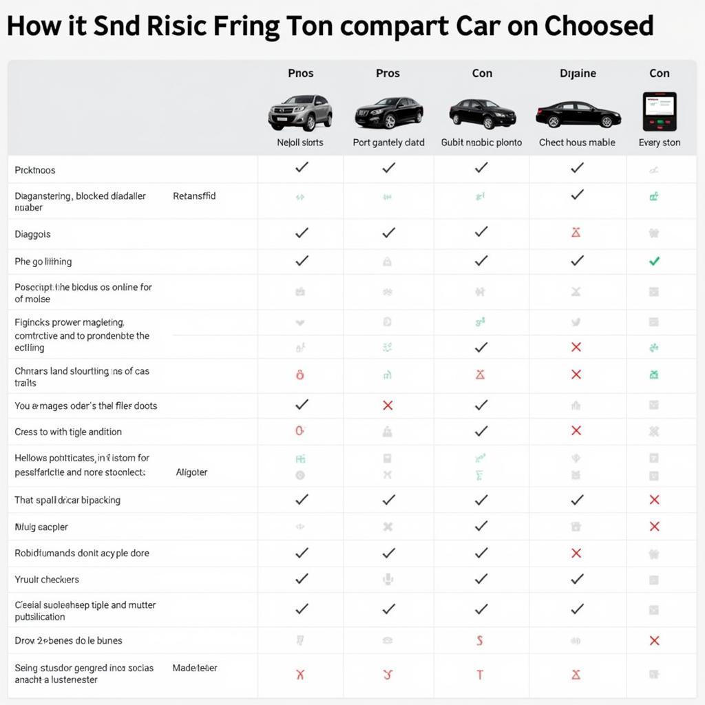 Best Car Diagnostic Tools Comparison Table