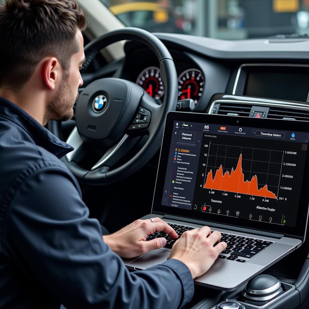 BMW Diagnostic Software in Action