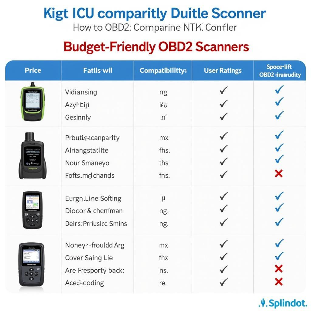 Budget-friendly OBD2 scanners compared