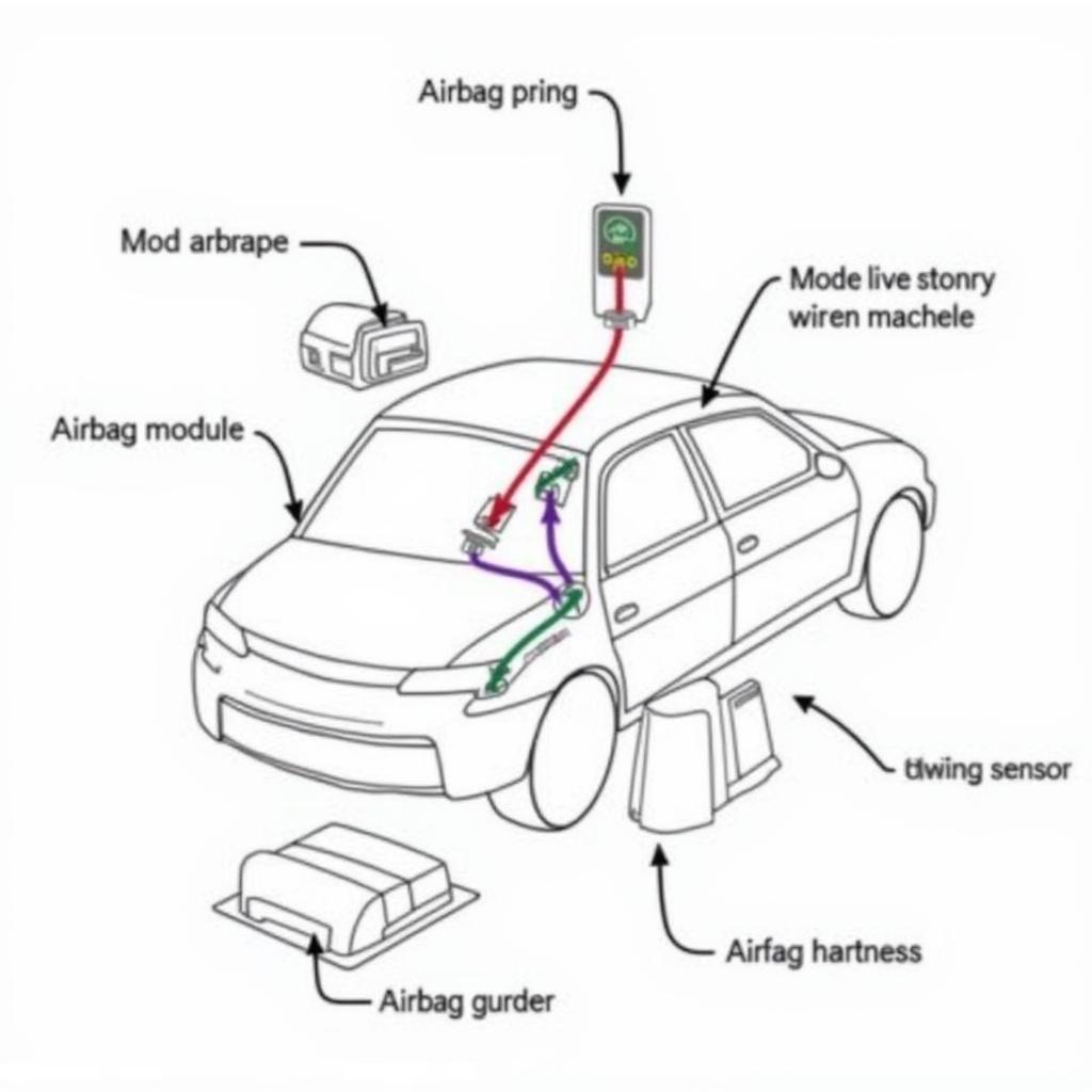 Car Airbag System Components