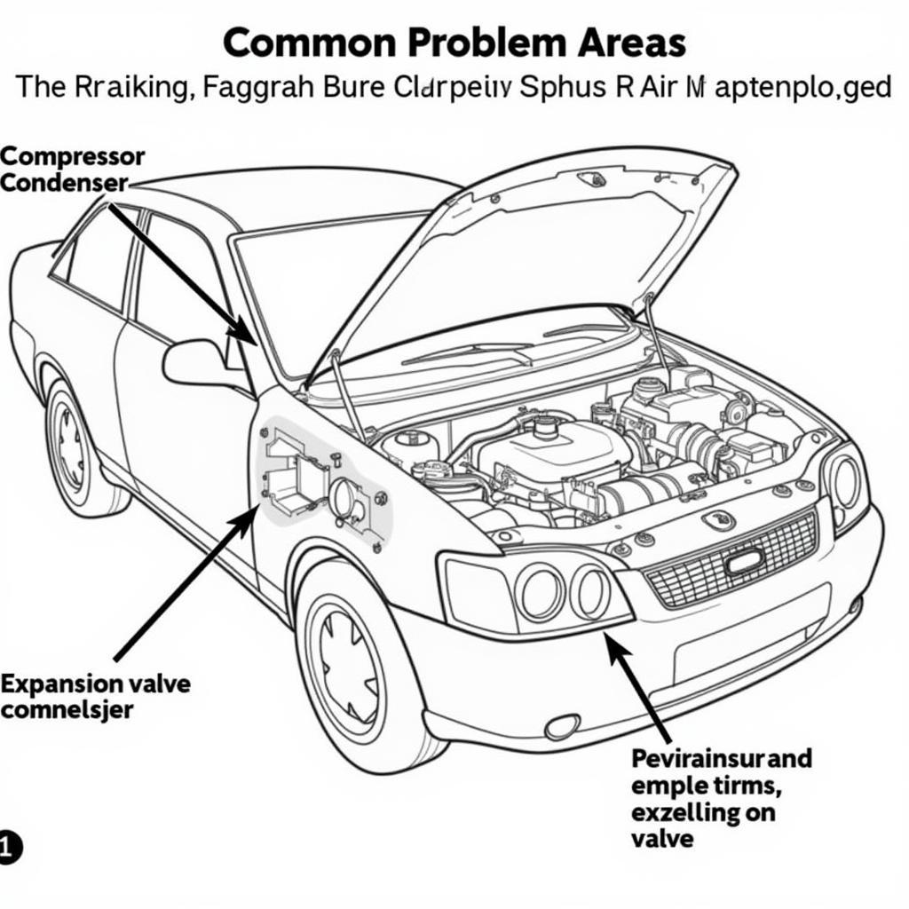 Car Aircon System Components