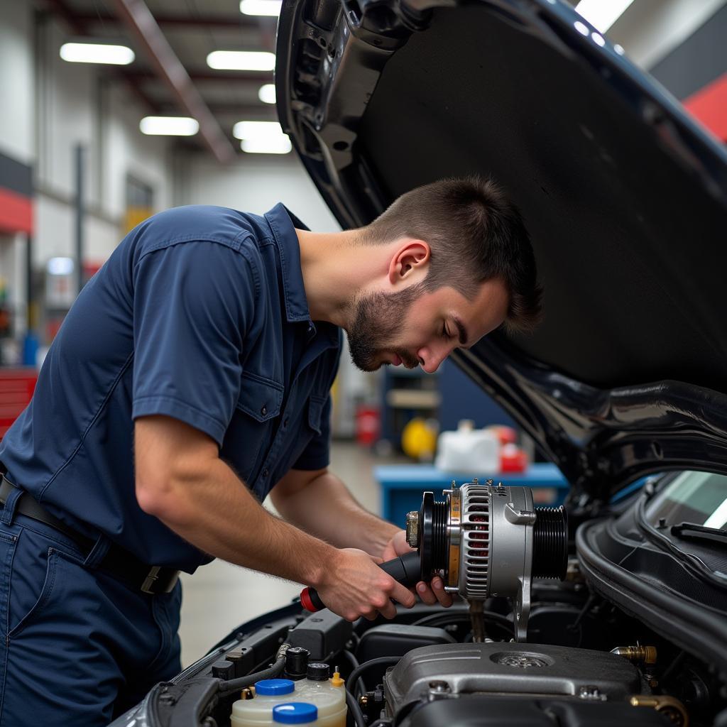 Car Alternator Replacement