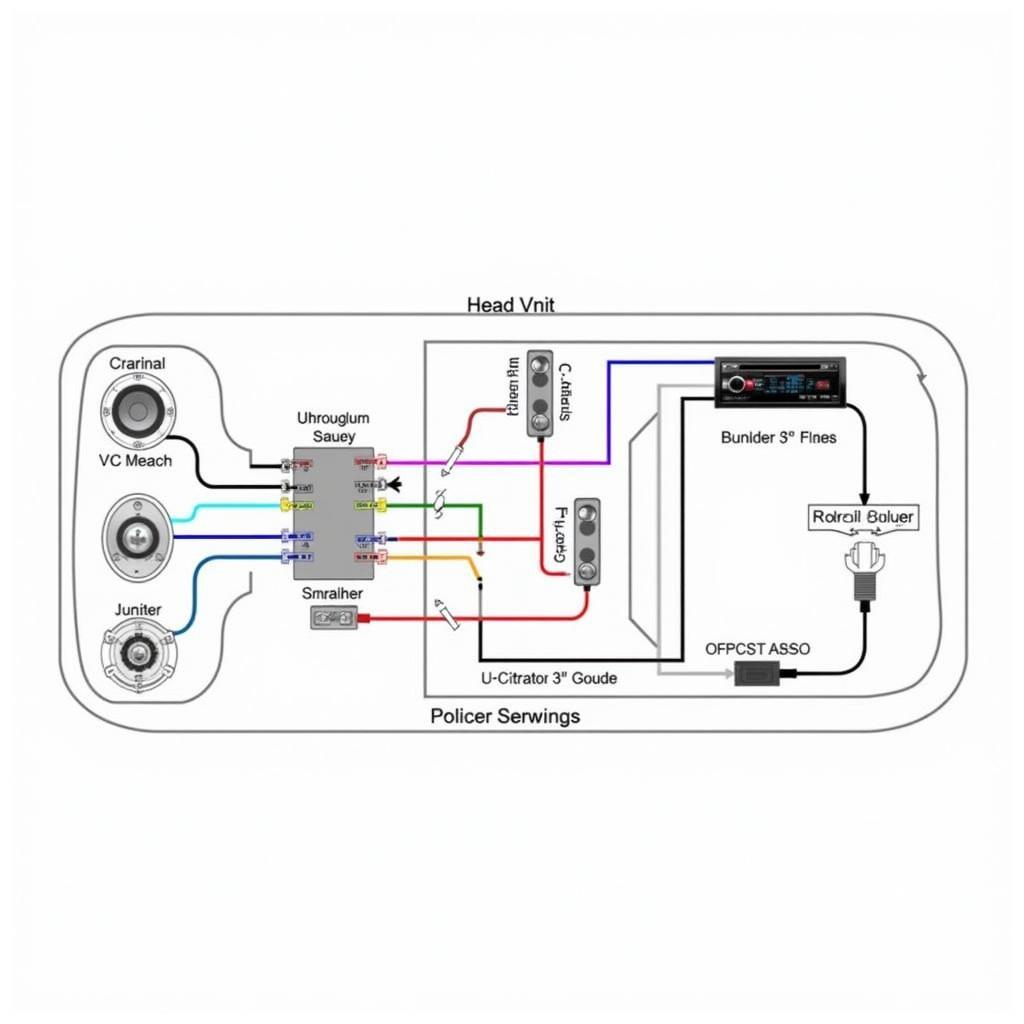 Car Audio System Wiring Diagram