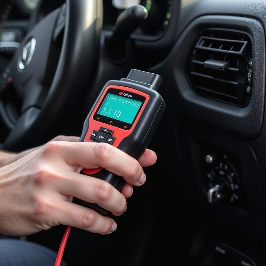 Using a Car Code Reader