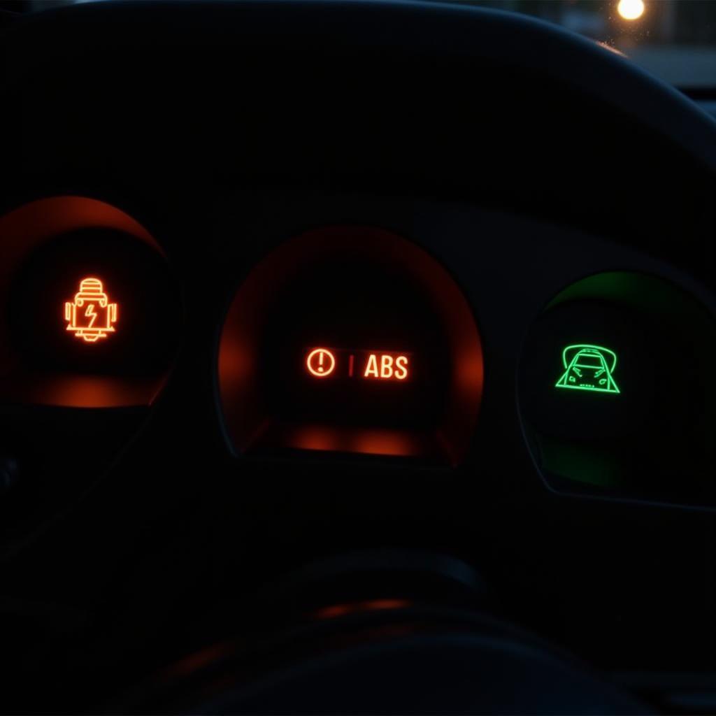 Car Dashboard Warning Lights