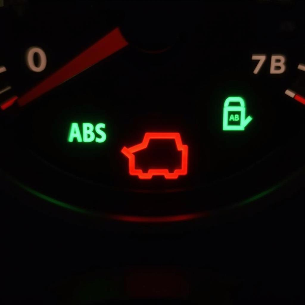 Car Dashboard Warning Lights