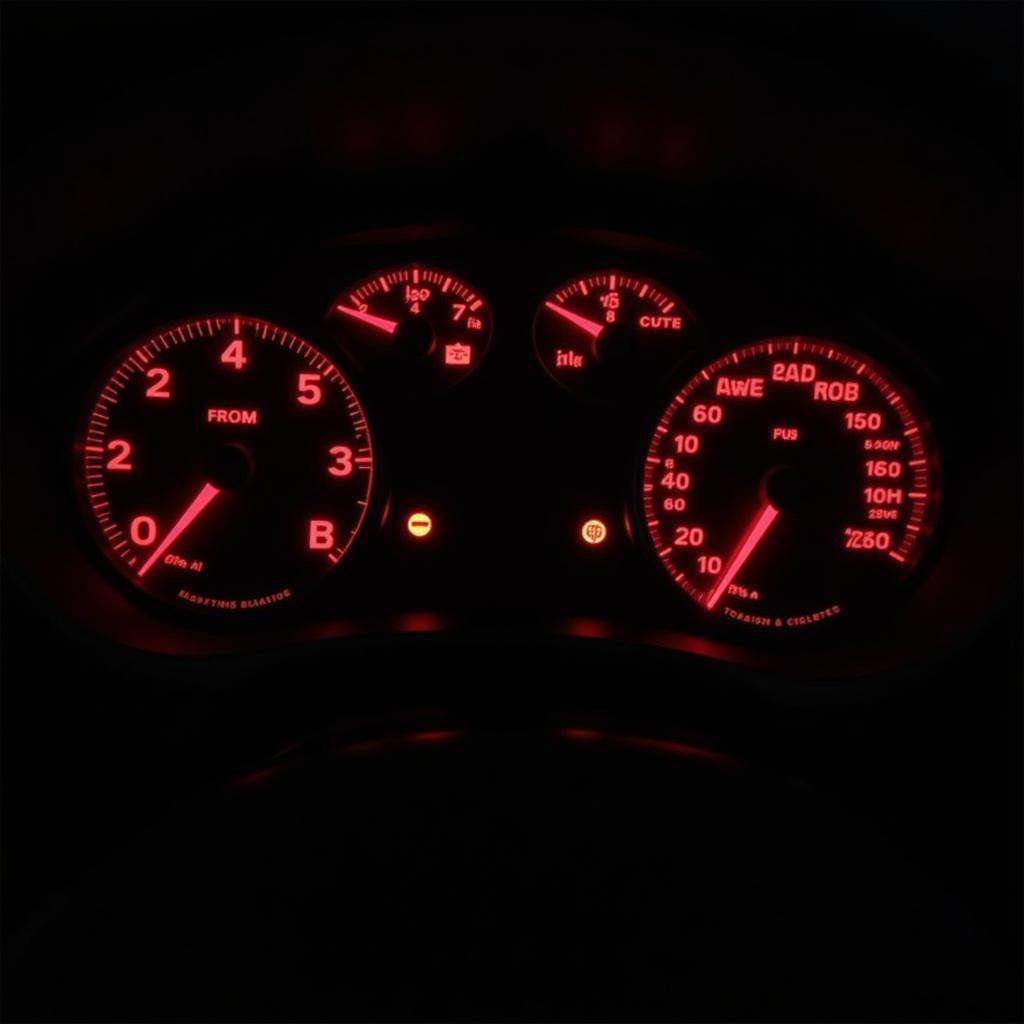 Car Dashboard Warning Lights