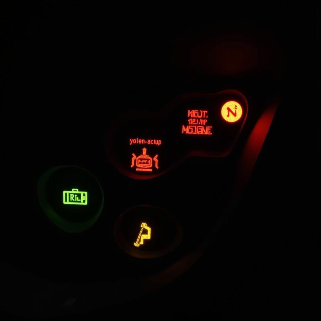 Car Dashboard Warning Lights