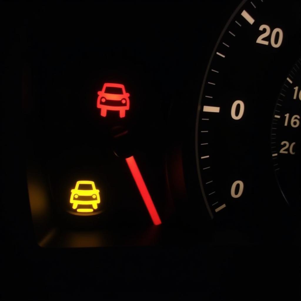 Car Dashboard Warning Lights