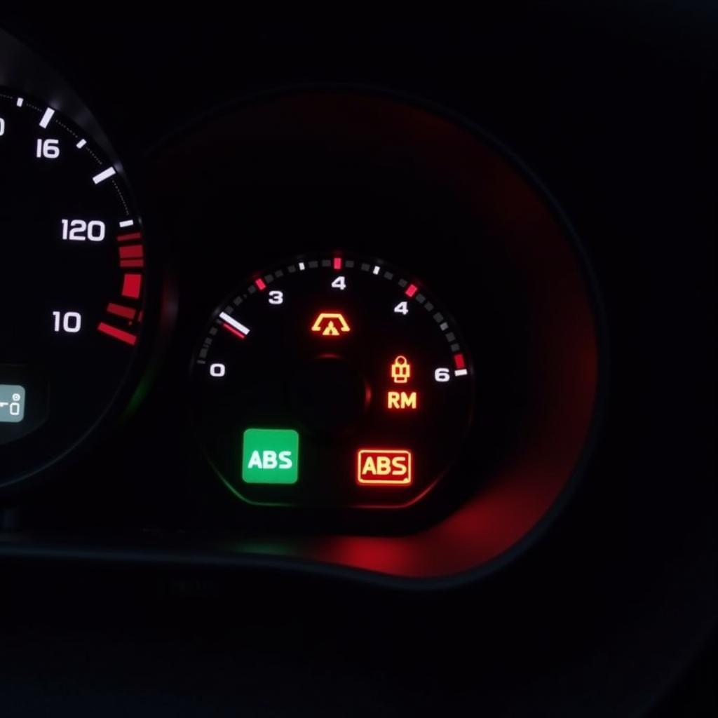 Car Dashboard Warning Lights