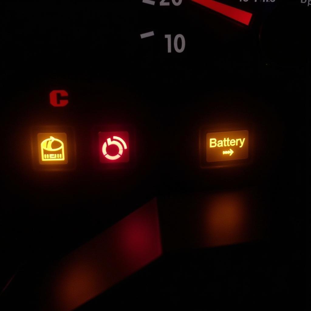 Car Dashboard Warning Lights