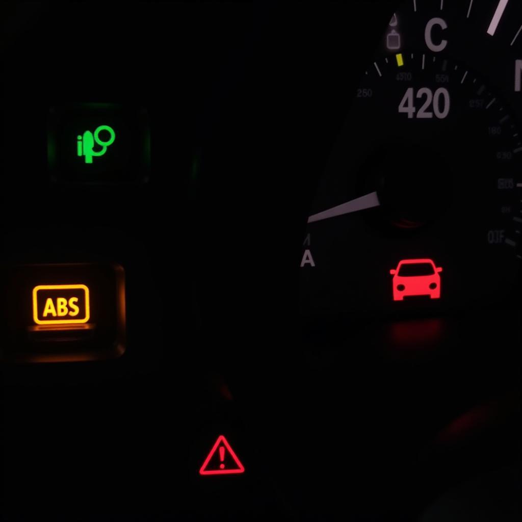 Car Dashboard Warning Lights