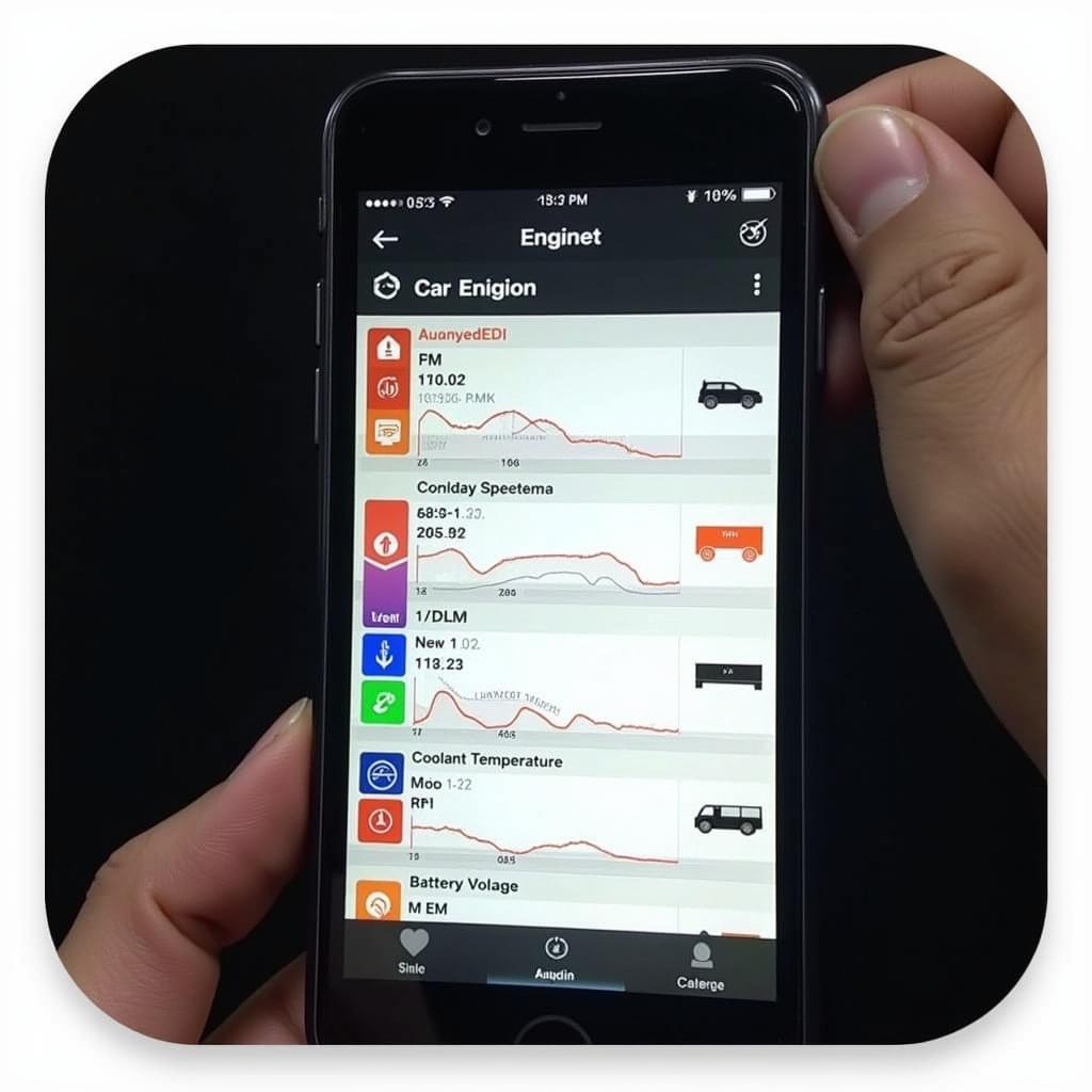 Car Diagnostic App Interface