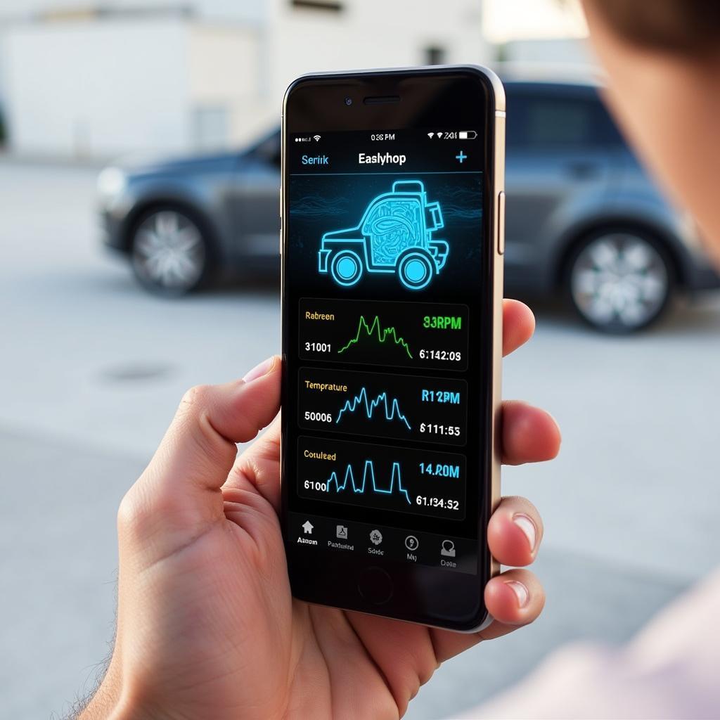 Car Diagnostic App Interface