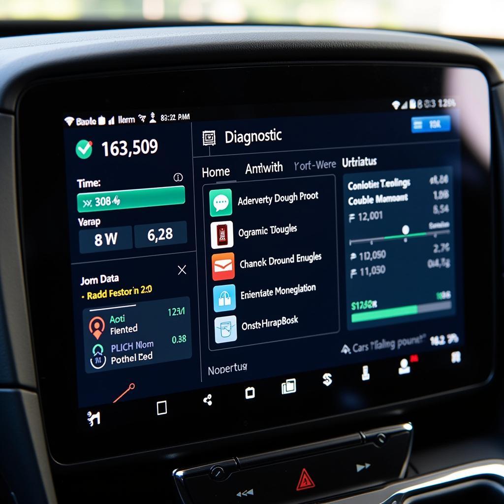 Car Diagnostic App Interface