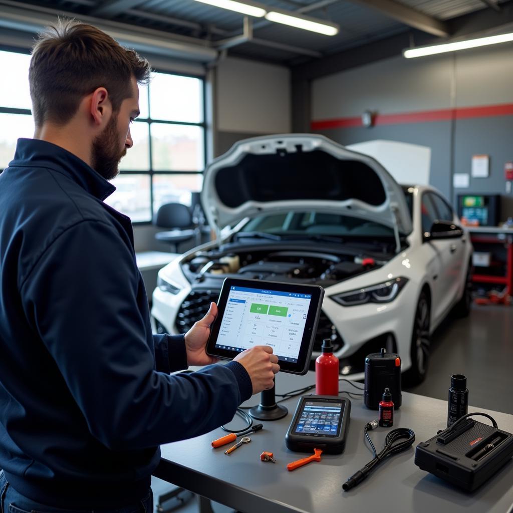 Car Diagnostic Check in Mansfield