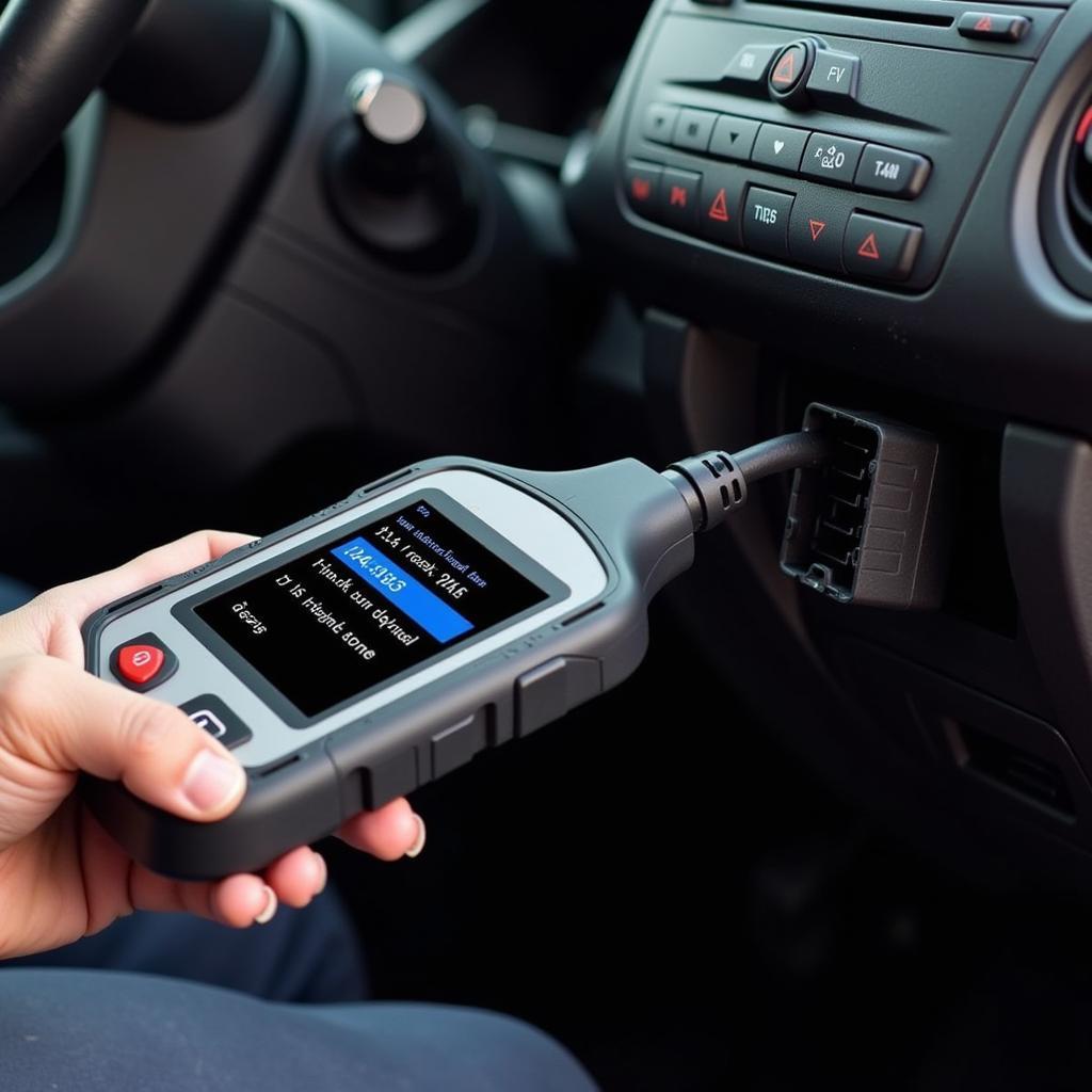 Car Diagnostic Codes on OBD2 Scanner