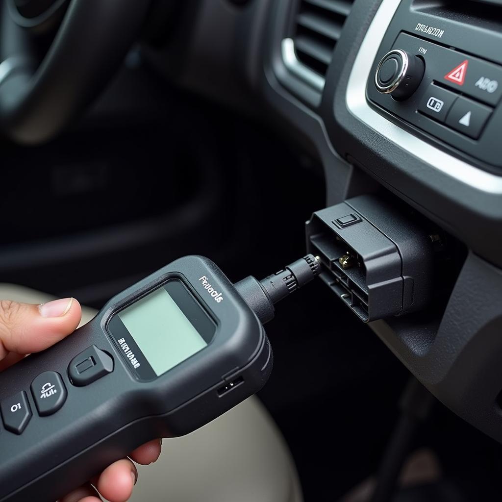 Car Diagnostic Equipment Connection