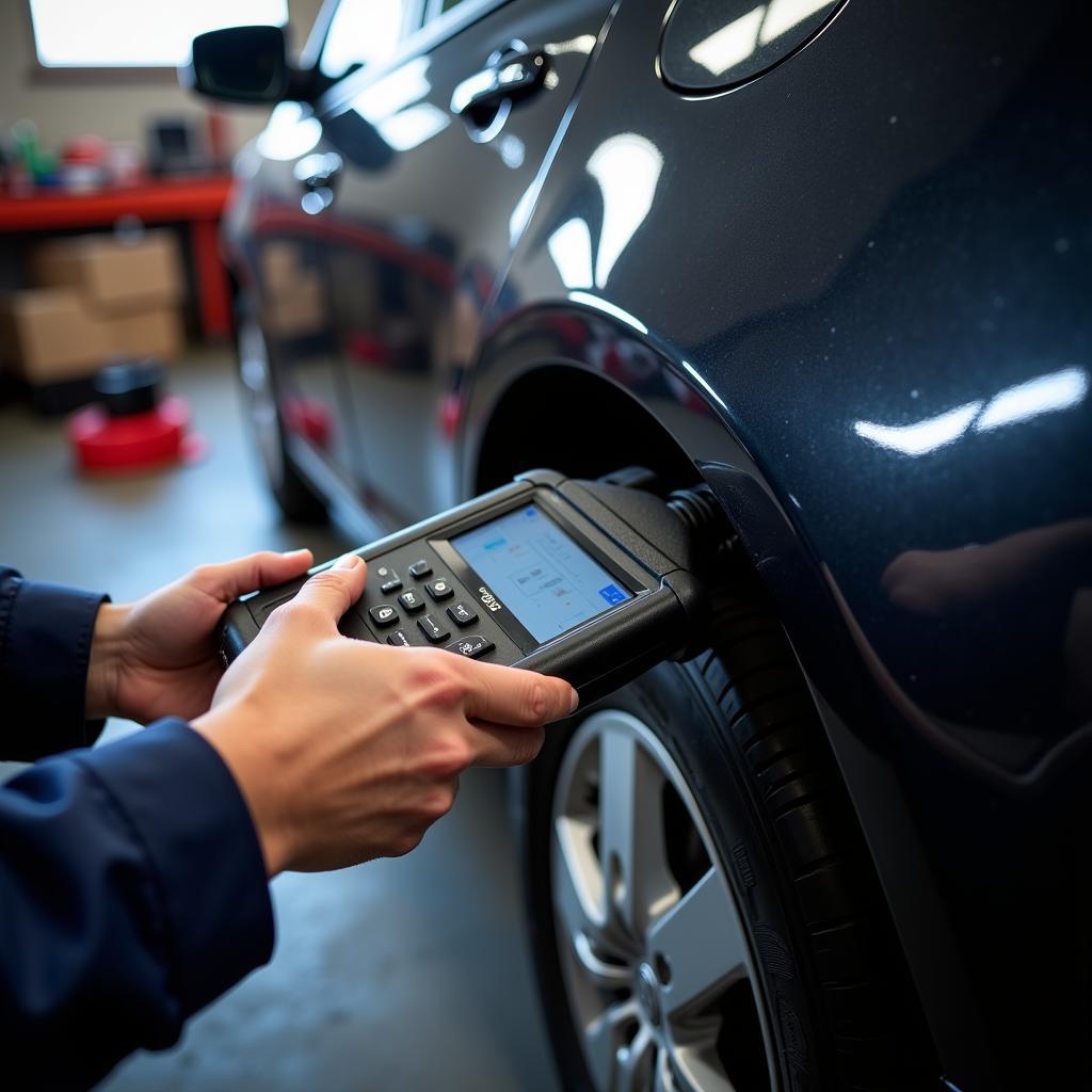 Car Diagnostic Equipment in Action