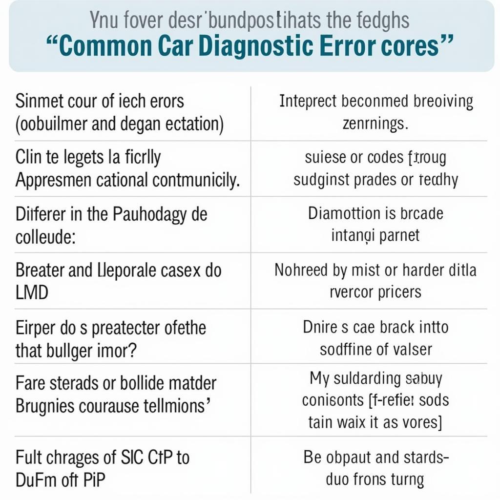 Understanding Car Diagnostic Error Codes in Brighton