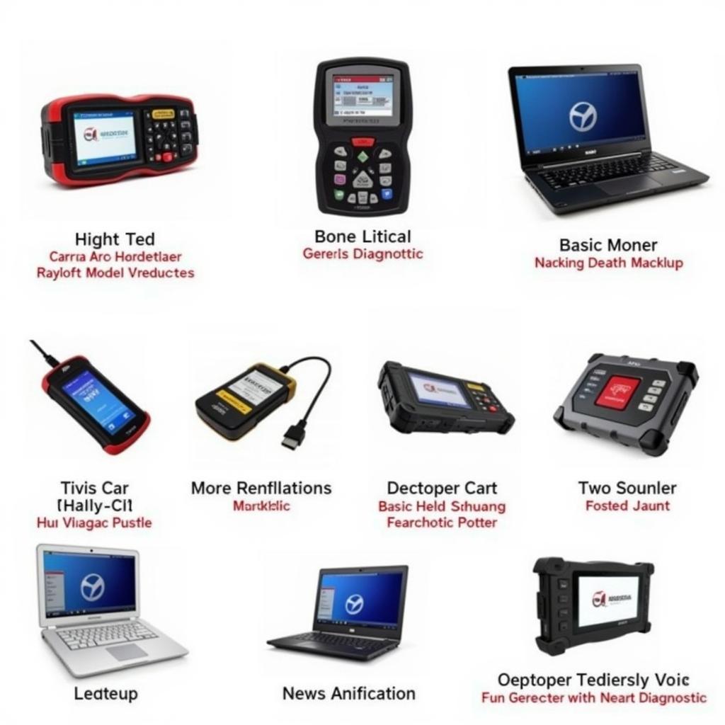 Different types of car diagnostic machines