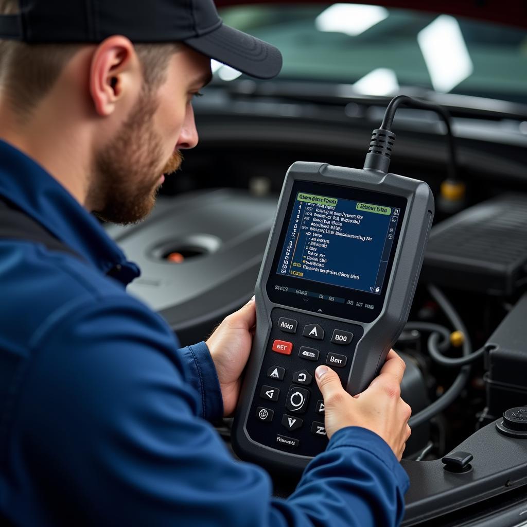 Car Diagnostic Process with a Reader