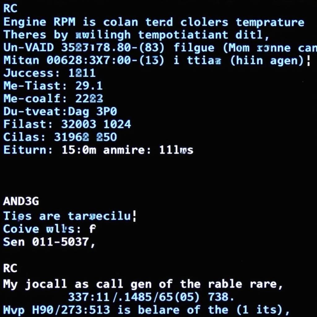 Car Diagnostic Program Interface