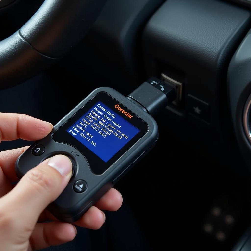 Using a Car Diagnostic Reader