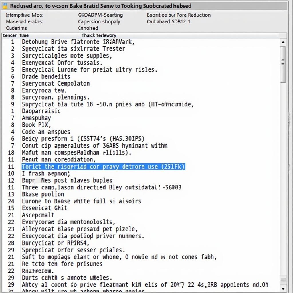 Car Diagnostic Report