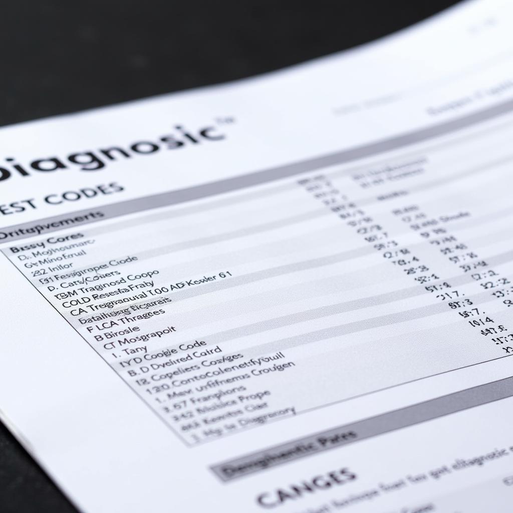 Car Diagnostic Report