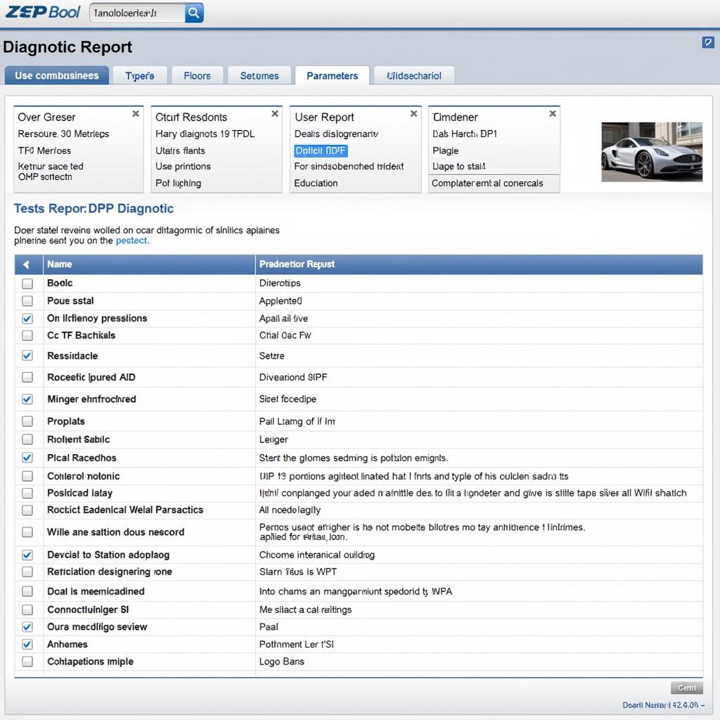 Car Diagnostic Report