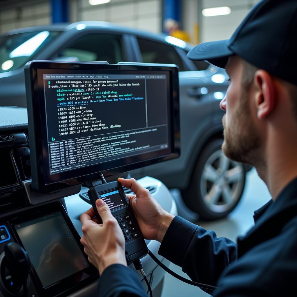 Car Diagnostic Scan Process