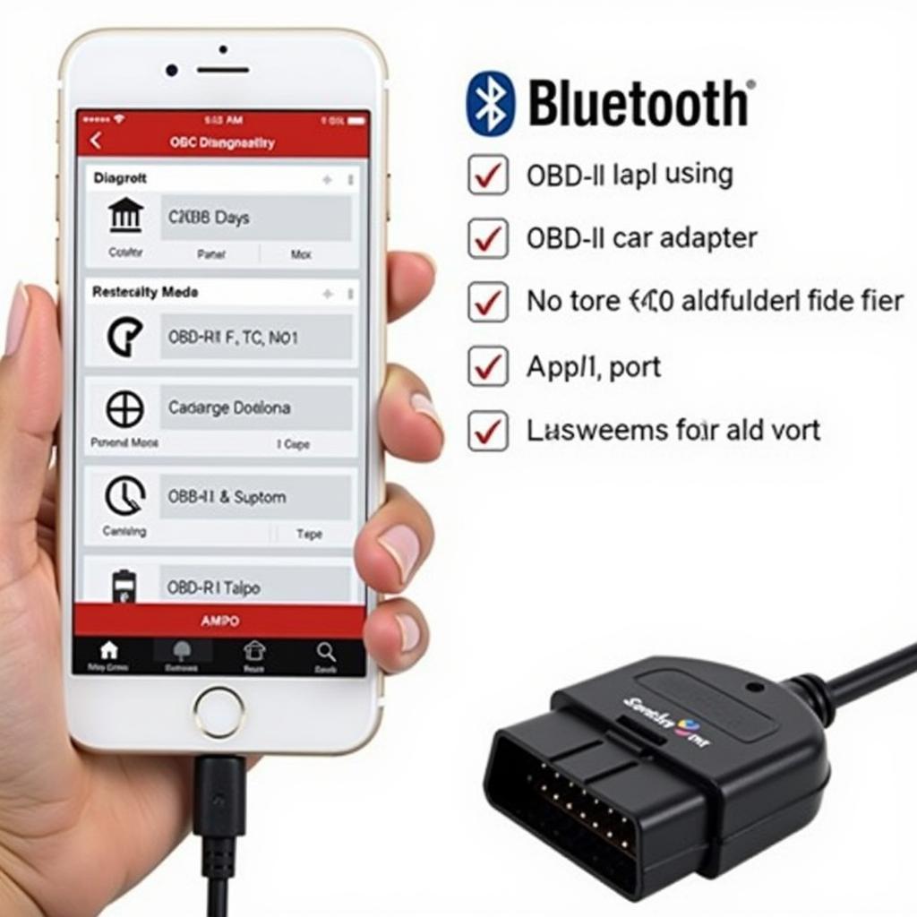 Car Diagnostic Scanner App in Action