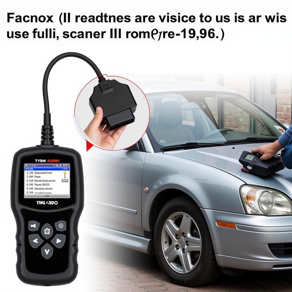 Car Diagnostic Scanner for Pre-96 Models